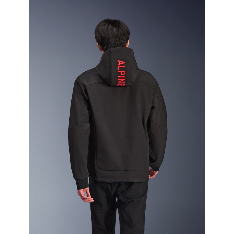 Alpinestars RADIUM TECH HOODIE mootorratta dressipluus must-punane