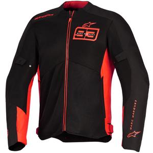 Alpinestars C-1 AIR MM93 mootorratta jope, fluo kollektsioon, punane-punane-must