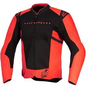 Alpinestars T-SPS Air V2 MM93 mootorratta jope, fluo kollektsioon, punane-must