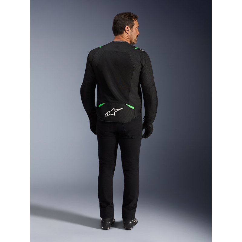 Alpinestars T-SPS Air V2 mootorratta jope must-fluoroheline