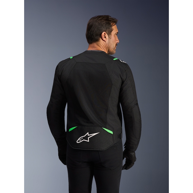 Alpinestars T-SPS Air V2 mootorratta jope must-fluoroheline