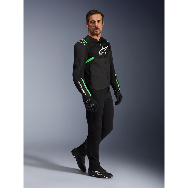 Alpinestars T-SPS Air V2 mootorratta jope must-fluoroheline