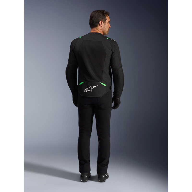 Alpinestars T-SPS Air V2 mootorratta jope must-fluoroheline