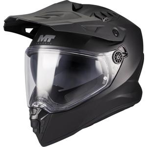 Enduro mootorratta kiiver MT Track SV Pure A1 matt must - II. kvaliteet