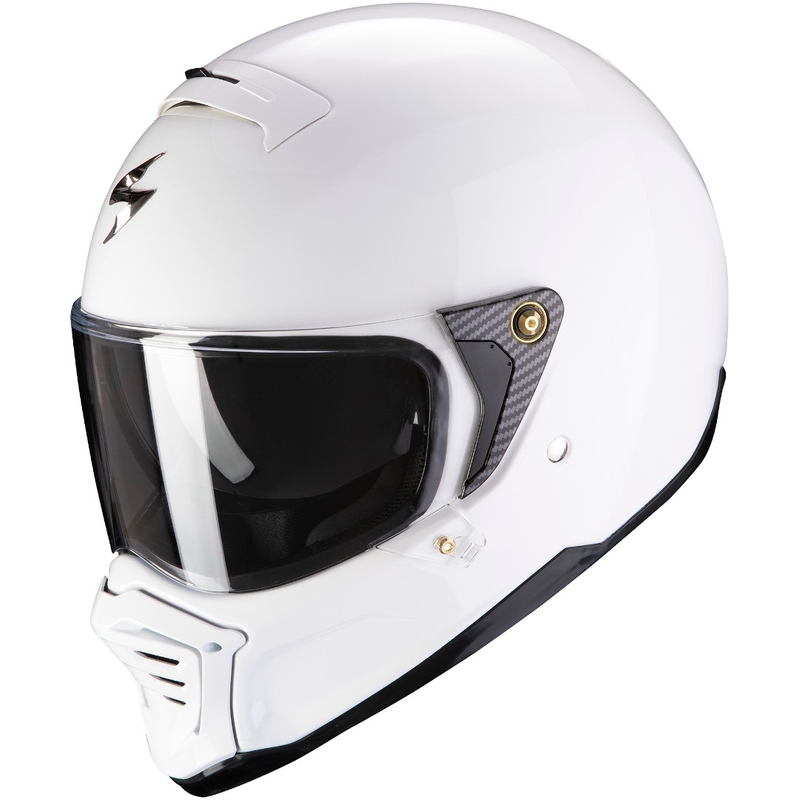 Scorpion EXO-HX1 Solid täiskiiver valge - II klass - II. kvaliteet