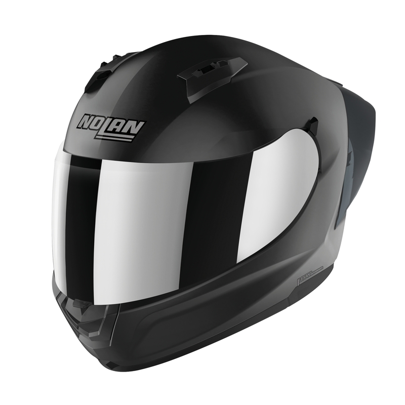 Nolan N60-6 Sport Silver Edition 18 must integreeritud mootorratta kiiver - II. kvaliteet
