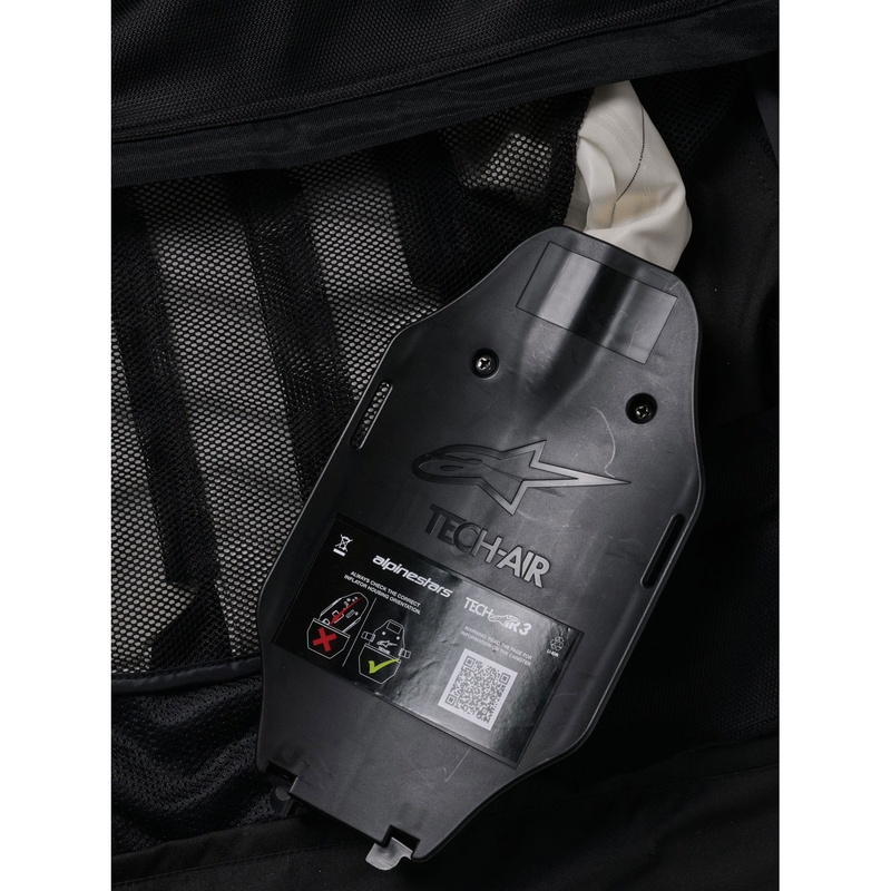 Alpinestars Tech-Air®3 V2 süsteemi turvapadja vest must - II. kvaliteet