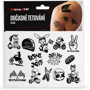 Ajutine tätoveering MotoZem lastele