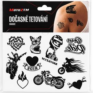 Ajutine tätoveering MotoZem Naistele