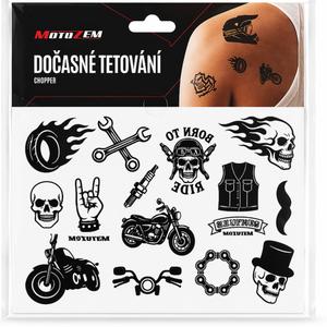 MotoZem Chopper ajutine tätoveering