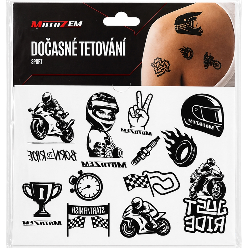 Ajutine tätoveering MotoZem Sport