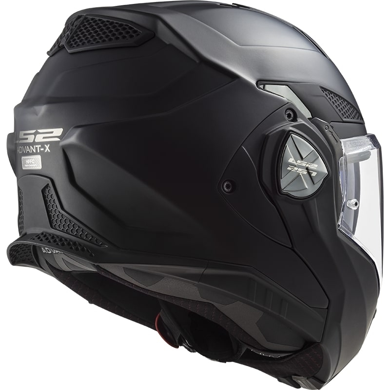 Ülesklapitav mootorrattakiiver LS2 FF901 Advant X Solid matt must - II kvaliteet - II. kvaliteet