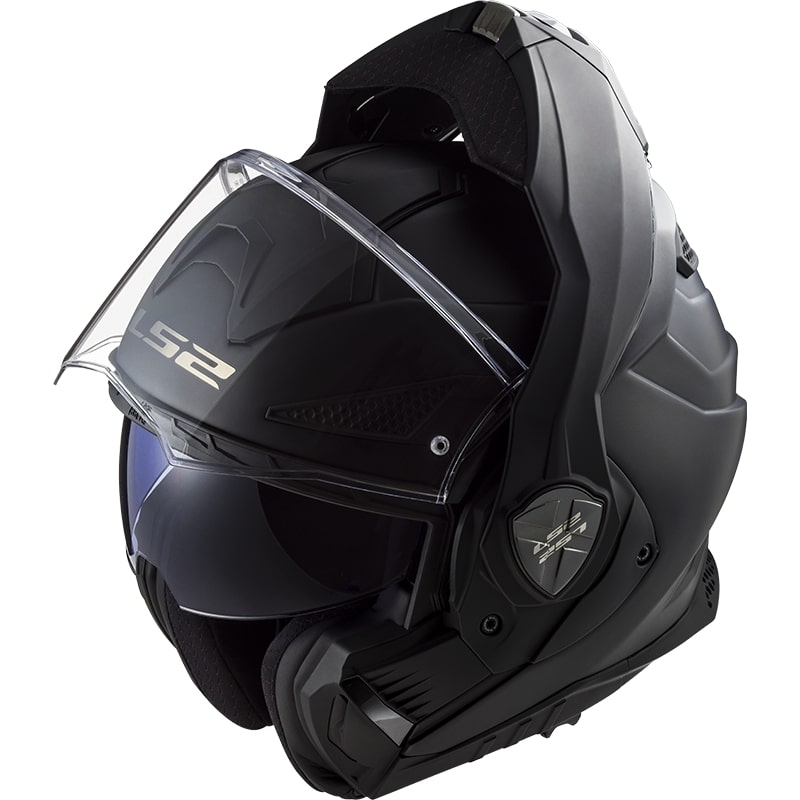 Ülesklapitav mootorrattakiiver LS2 FF901 Advant X Solid matt must - II kvaliteet - II. kvaliteet