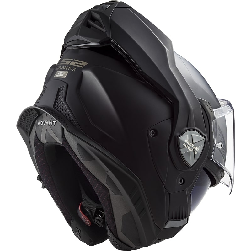 Ülesklapitav mootorrattakiiver LS2 FF901 Advant X Solid matt must - II kvaliteet - II. kvaliteet