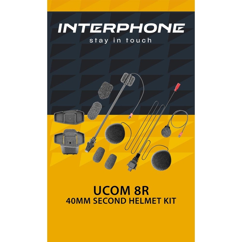 HD audiokomplekt 40 mm Interphone U-COM R intercomi jaoks