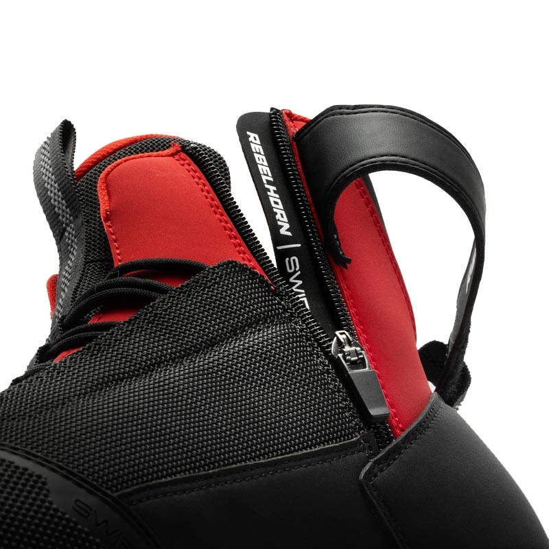 Rebelhorn Swift mootorrattasaapad must-punased - II kvaliteet - II. kvaliteet