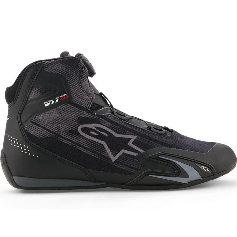 Alpinestars Celer ventileeritavad mootorrattasaapad must-tumehall