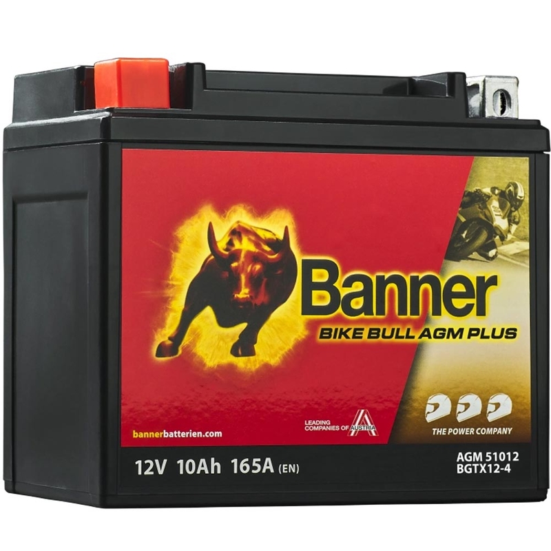 AGM aku Banner Bike Bull AGM PLUS AGM PLUS 510 12 / BGTX12-4 - GTX12-4