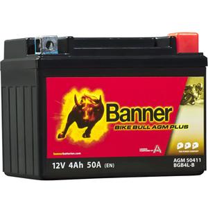 AGM aku Banner Bike Bull AGM PLUS 504 11 / BGB4L-B - GB4L-B