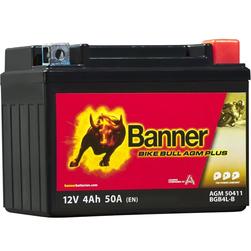 AGM aku Banner Bike Bull AGM PLUS 504 11 / BGB4L-B - GB4L-B