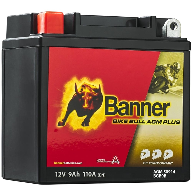 AGM aku Banner Bike Bull AGM PLUS AGM PLUS 509 14 / BGB9B - GB9B