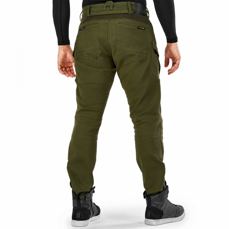 Shima Giro 3.0 pikendatud mootorrattapüksid khaki värvi