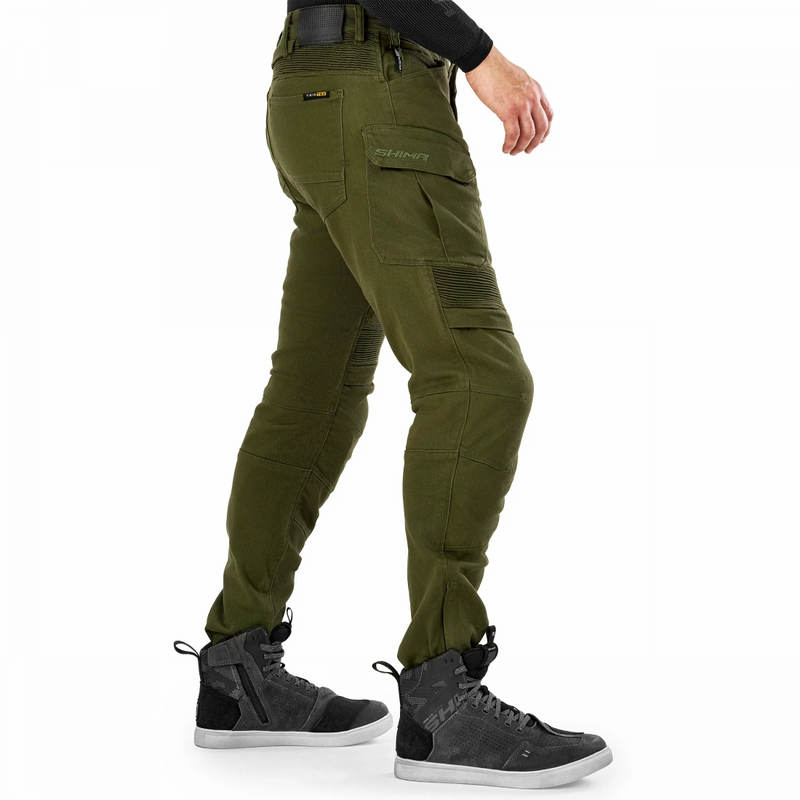 Shima Giro 3.0 pikendatud mootorrattapüksid khaki värvi