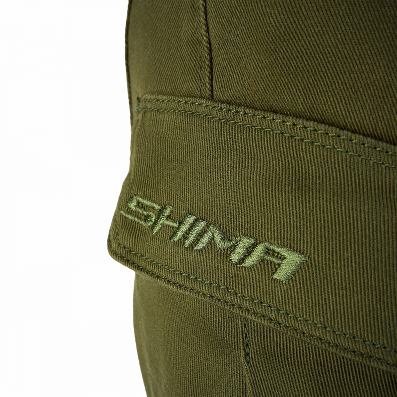 Shima Giro 3.0 pikendatud mootorrattapüksid khaki värvi