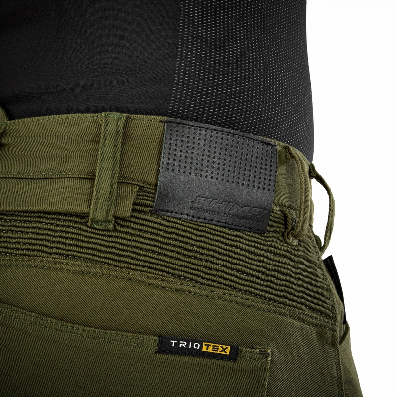 Shima Giro 3.0 pikendatud mootorrattapüksid khaki värvi