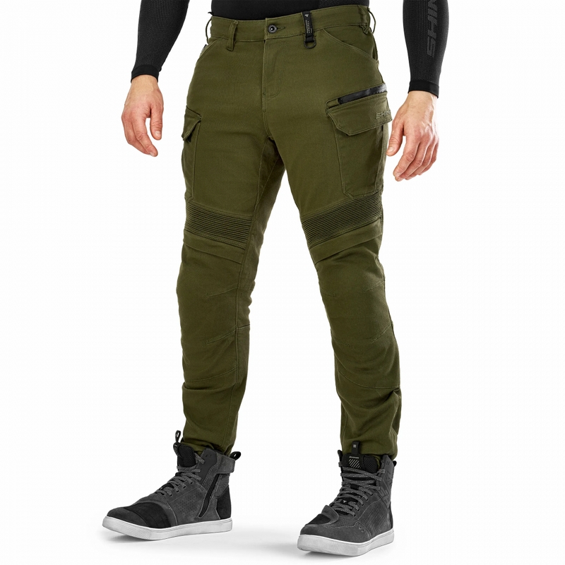 Shima Giro 3.0 pikendatud mootorrattapüksid khaki värvi