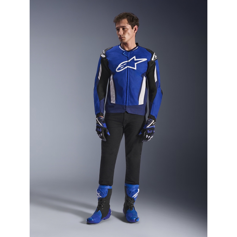 Alpinestars T-GP Air mootorratta jope sini-valge-must