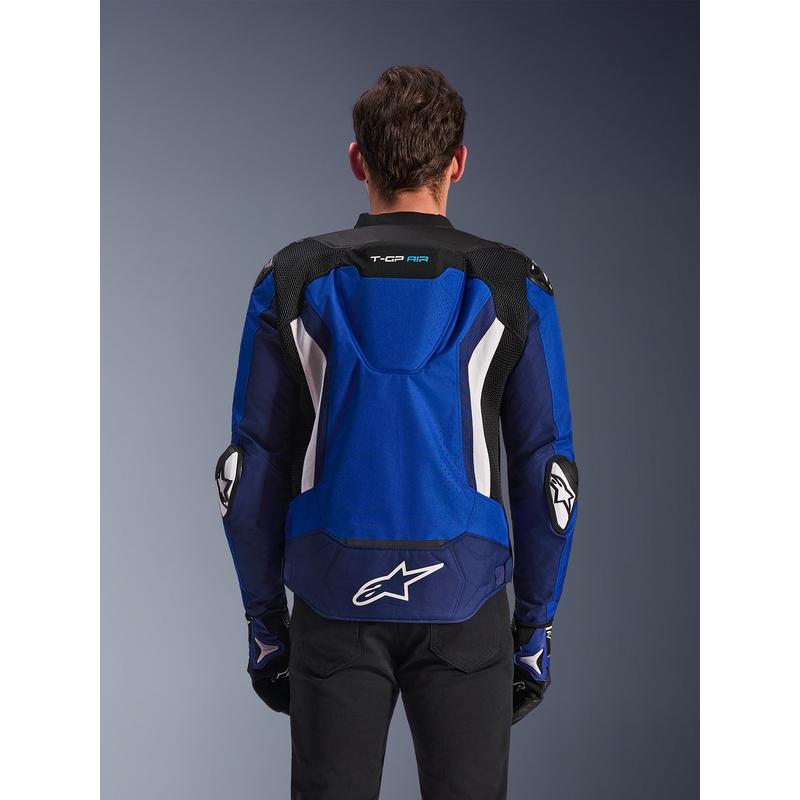 Alpinestars T-GP Air mootorratta jope sini-valge-must