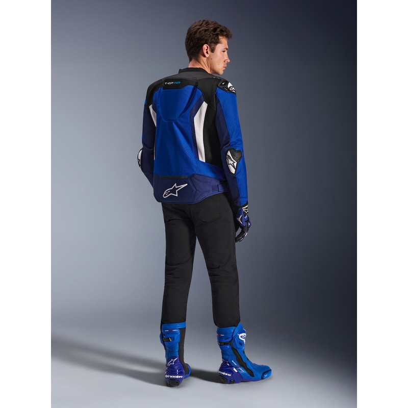 Alpinestars T-GP Air mootorratta jope sini-valge-must