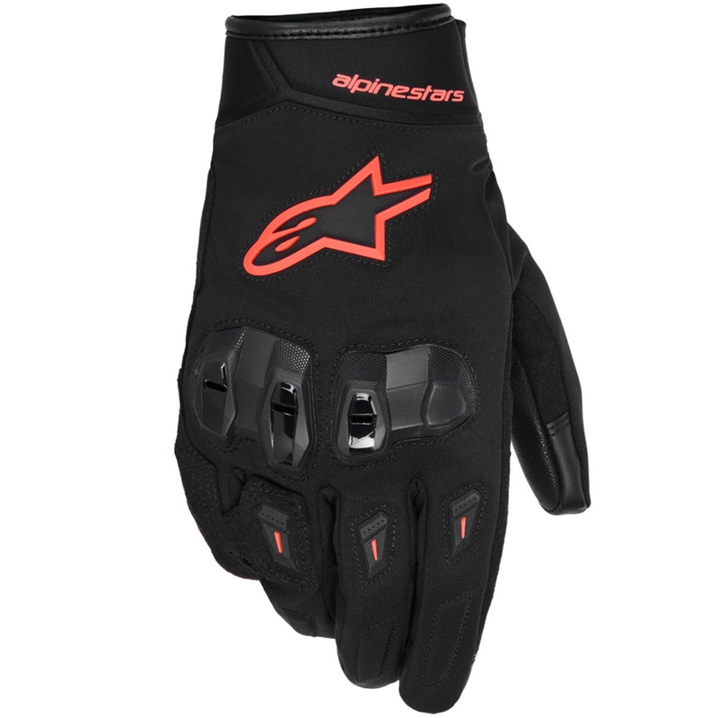 Alpinestars SP XZ veekindlad mootorratta kindad must-punane