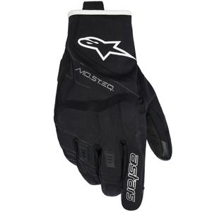 Alpinestars MOBLAST veekindlad mootorratta kindad must-valge valkjas