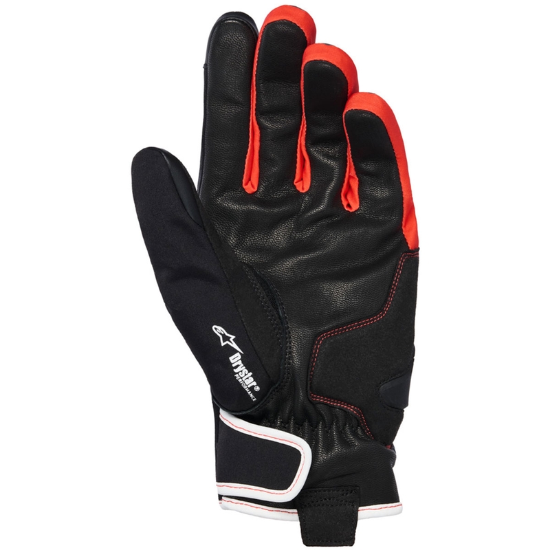 Alpinestars MOBLAST veekindlad mootorratta kindad must-antratsiit-oranž