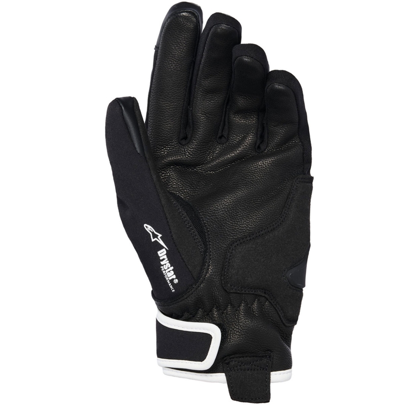 Alpinestars STELLA MOBLAST veekindlad naiste mootorratta kindad must-valge valkjas