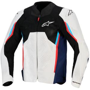 Alpinestars AST V3 Air mootorratta jope valge-sinine-punane-must