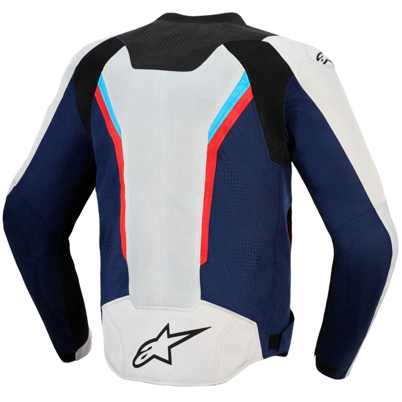 Alpinestars AST V3 Air mootorratta jope valge-sinine-punane-must