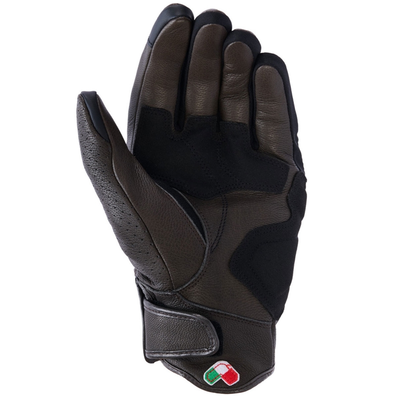 Alpinestars Mustang V3 mootorratta kindad pruun-must