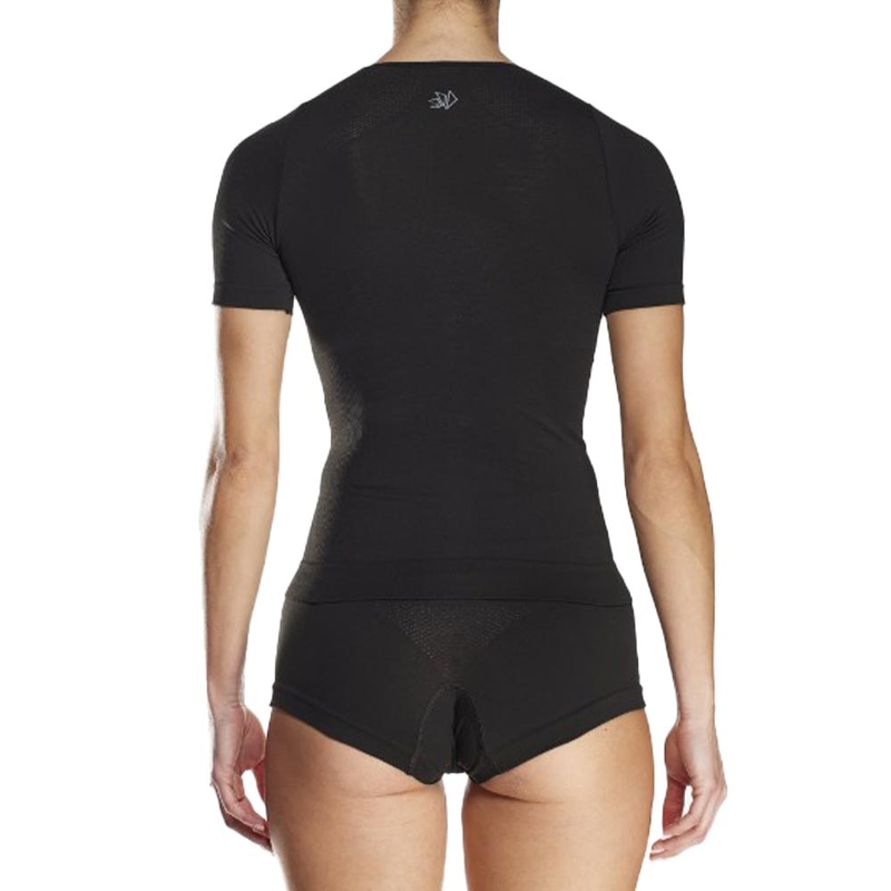 Naiste funktsionaalne T-särk SIXS F TS1 must