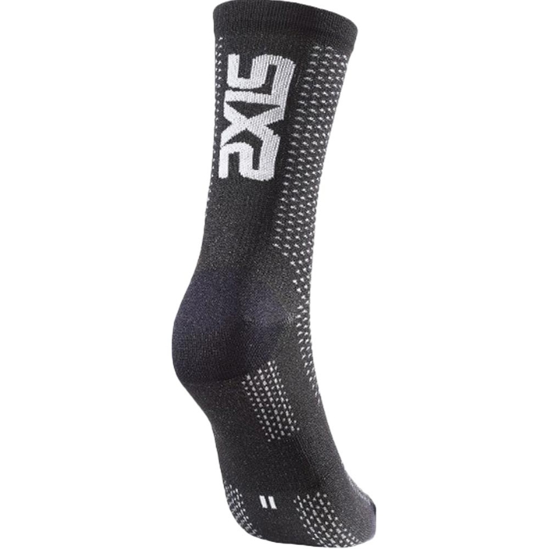 Funktsionaalsed sokid SIXS SHORT LOGO V2 mustad süsinikkiust