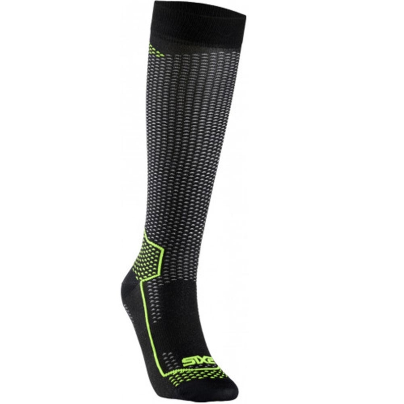 Funktsionaalsed põlvikud SIXS LONG V3 mustad süsinik-kollased