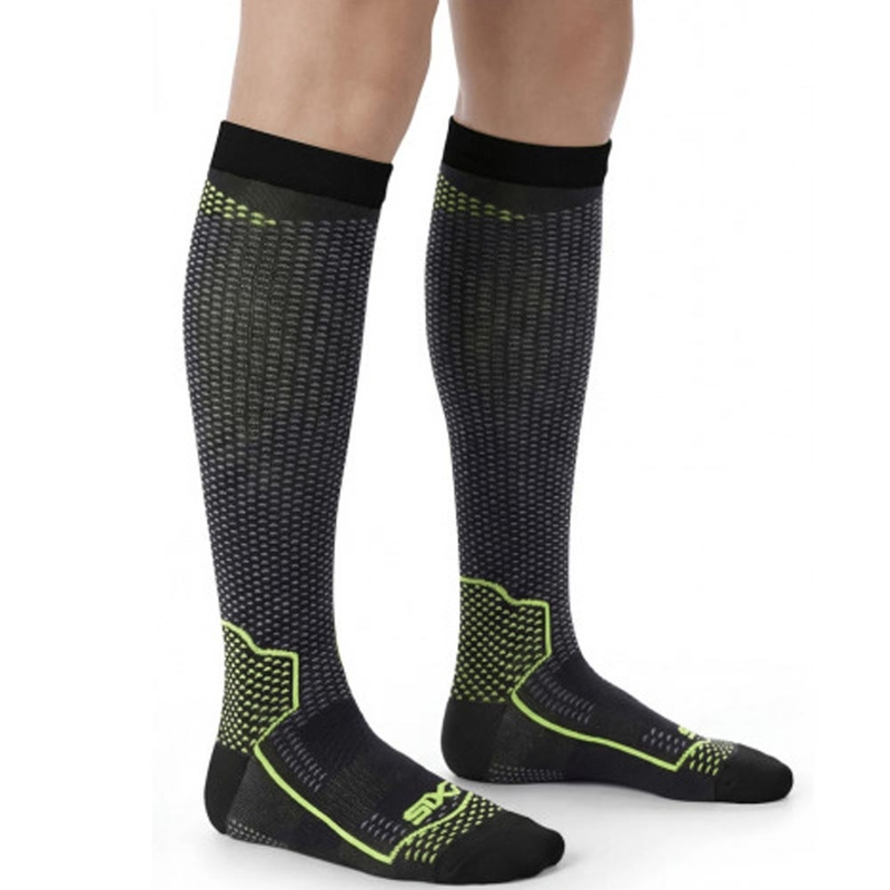 Funktsionaalsed põlvikud SIXS LONG V3 mustad süsinik-kollased