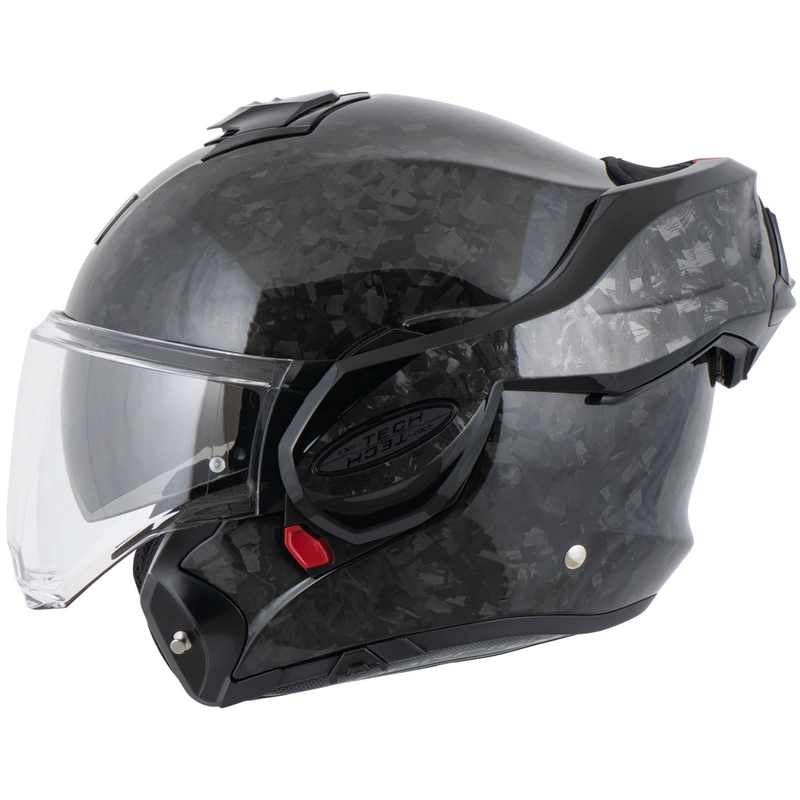 Scorpion EXO-TECH EVO ONYX CARBON Solid ülespööratav mootorrattakiiver must