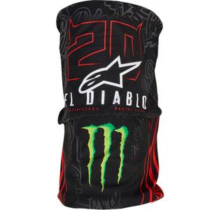 Alpinestars FQ20 Monster Collection Kaelakaitsmed Must-Fluorpunane-Sinine-Roheline