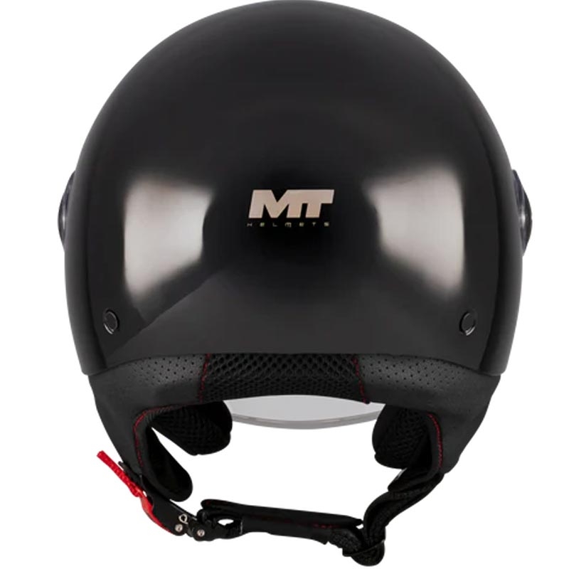 Avatud mootorrattakiiver MT Street S Pure A1 must