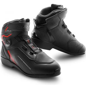 Shima Enzo Air mootorrattasaapad must-punased