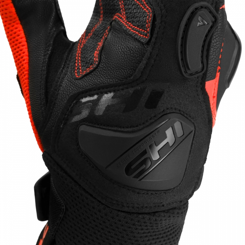 Shima Spark 3.0 mootorratta kindad fluo punased