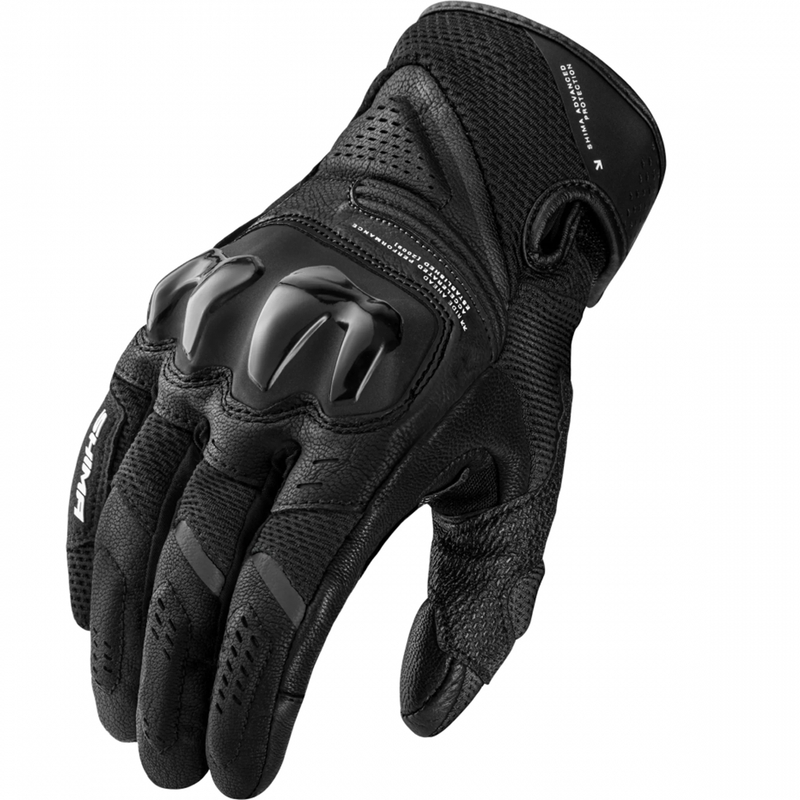 Naiste mootorrattakindad Shima Spark 3.0 mustad